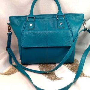 Teal Jewel purse